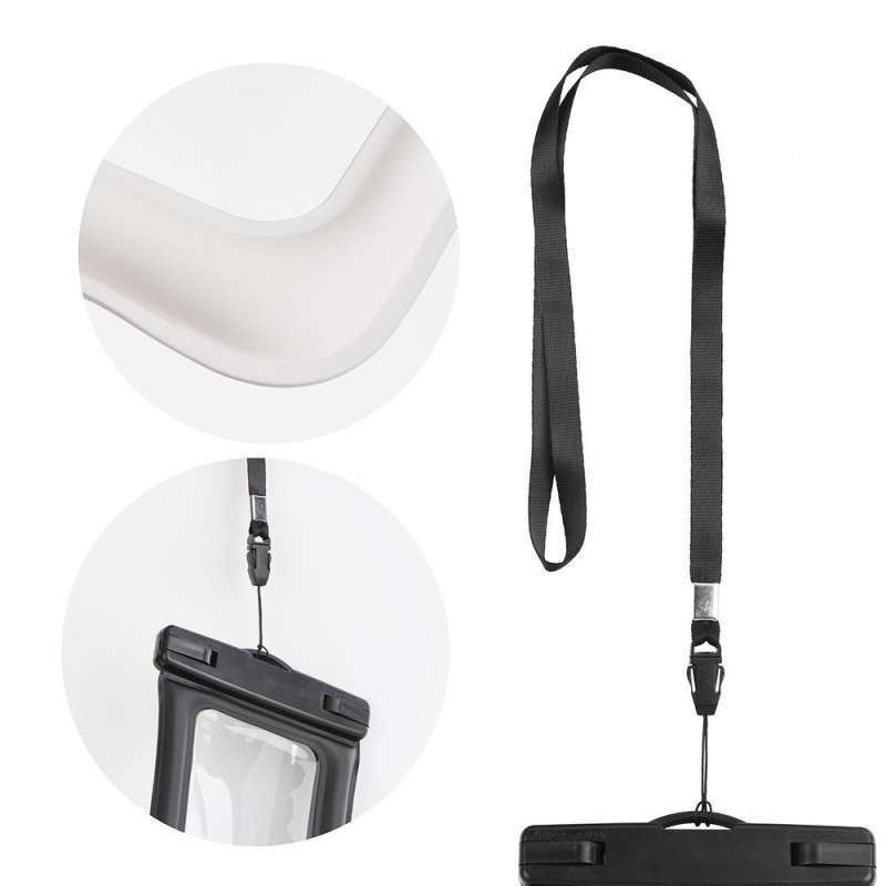 SPOTT-GR Waterproof Airbag - Αδιάβροχη Θήκη Σιλικόνης για Smartphones - Άσπρη