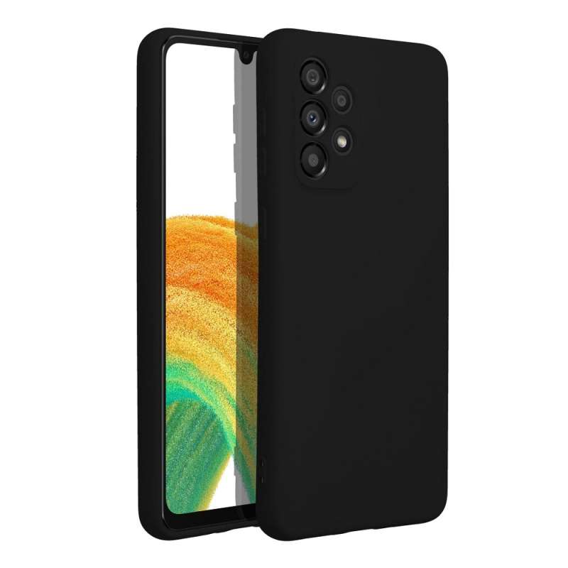 SPOTT-GR Silicone Matte - Θήκη Σιλικόνης Ματ για Samsung Galaxy A33 5G - Μαύρη