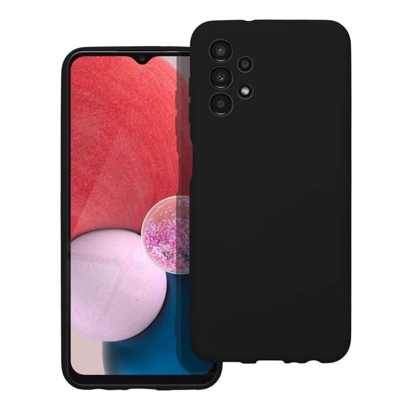 SPOTT-GR Silicone Matte - Θήκη Σιλικόνης Ματ για Samsung Galaxy A13 4G - Μαύρη