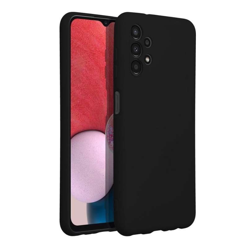SPOTT-GR Silicone Matte - Θήκη Σιλικόνης Ματ για Samsung Galaxy A13 4G - Μαύρη