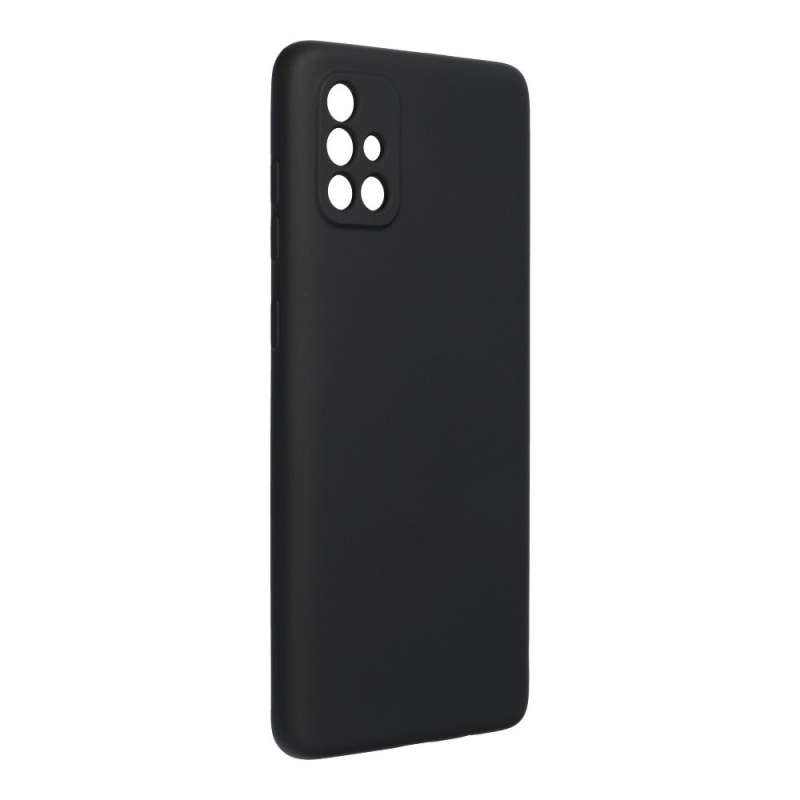 SPOTT-GR Silicone Matte - Θήκη Σιλικόνης Ματ για Samsung Galaxy A71 - Μαύρη