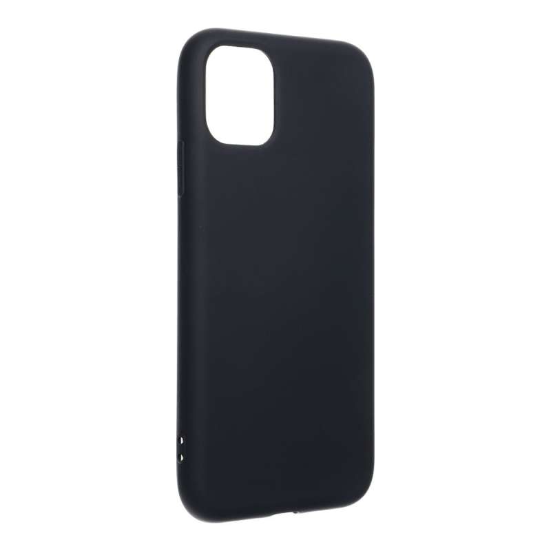 SPOTT-GR Silicone Matte - Θήκη Σιλικόνης Ματ για Apple iPhone 11 - Μαύρη