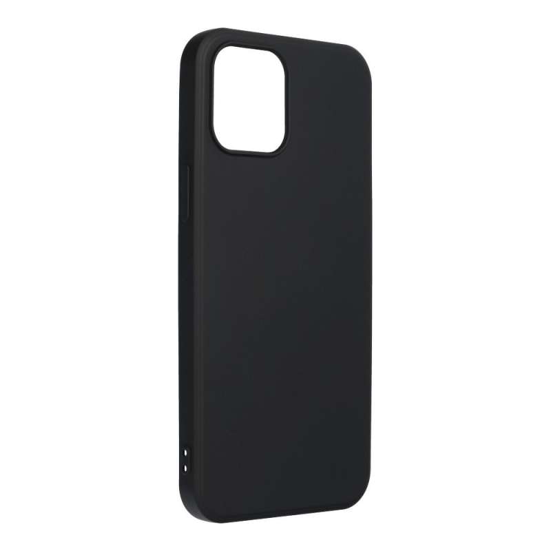 SPOTT-GR Silicone Matte - Θήκη Σιλικόνης Ματ για Apple iPhone 12 Pro Max - Μαύρη