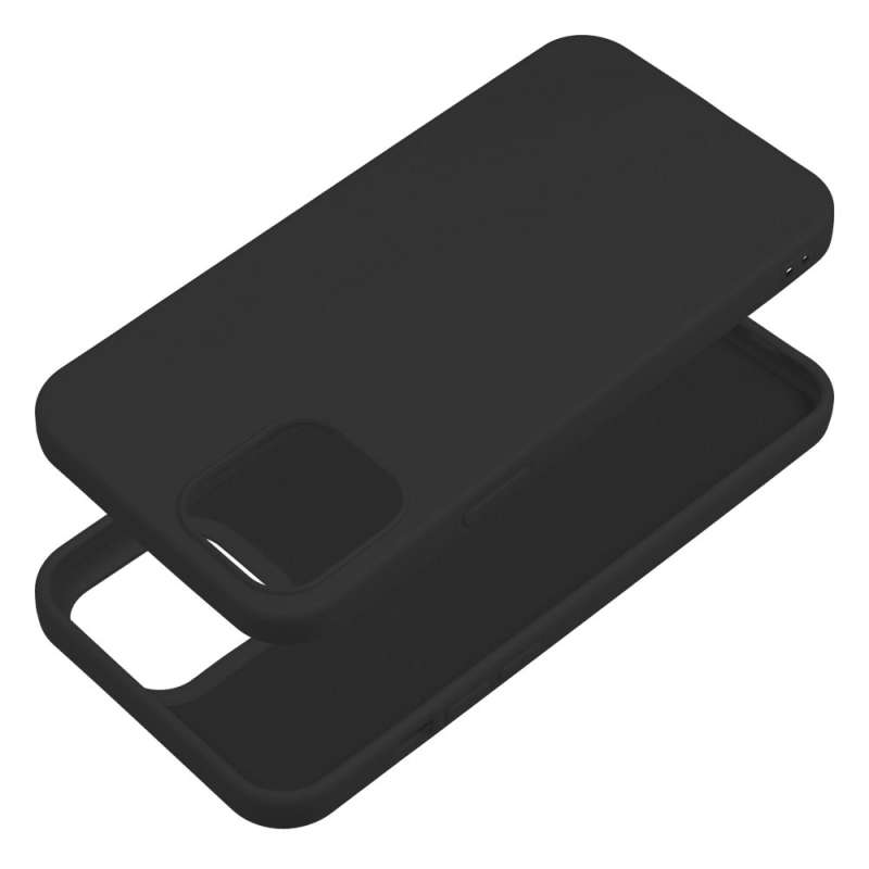 SPOTT-GR Silicone Matte - Θήκη Σιλικόνης Ματ για Apple iPhone 12 Pro Max - Μαύρη