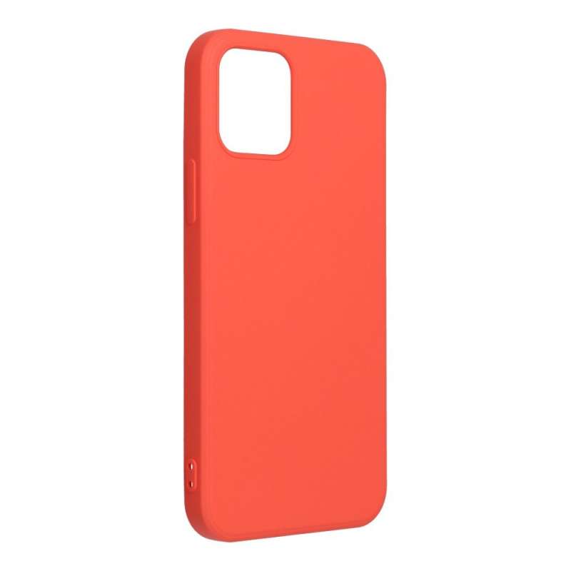 SPOTT-GR Silicone Matte - Θήκη Σιλικόνης Ματ για Apple iPhone 12 / 12 Pro - Πορτοκαλί