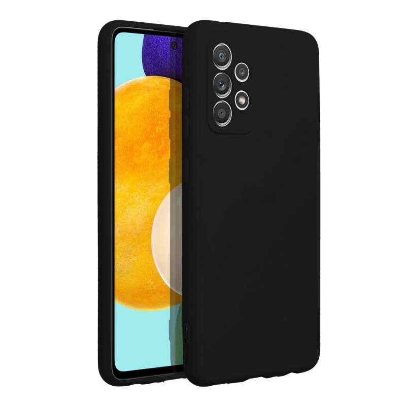 SPOTT-GR Silicone Matte - Θήκη Σιλικόνης Ματ για Samsung Galaxy A52 5G / A52 4G / A52s / A52s - Μαύρη
