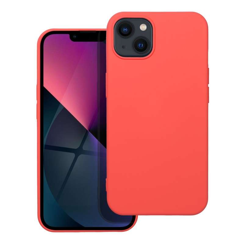 SPOTT-GR Silicone Matte - Θήκη Σιλικόνης Ματ για Apple iPhone 13 - Πορτοκαλί