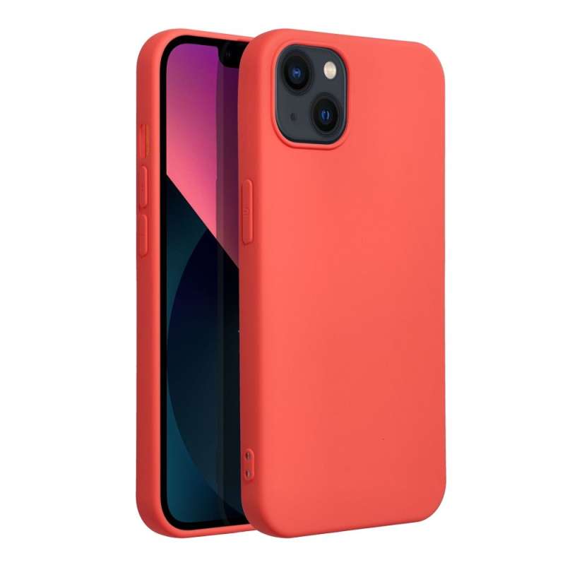 SPOTT-GR Silicone Matte - Θήκη Σιλικόνης Ματ για Apple iPhone 13 - Πορτοκαλί