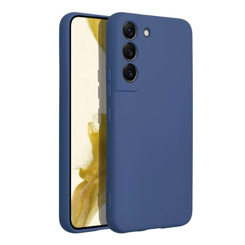 SPOTT-GR Silicone Matte - Θήκη Σιλικόνης Ματ για Samsung Galaxy S22 - Μπλε