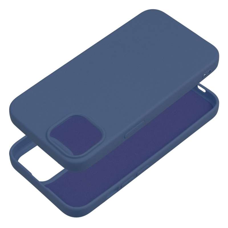SPOTT-GR Silicone Matte - Θήκη Σιλικόνης Ματ για Apple iPhone 14 - Μπλε