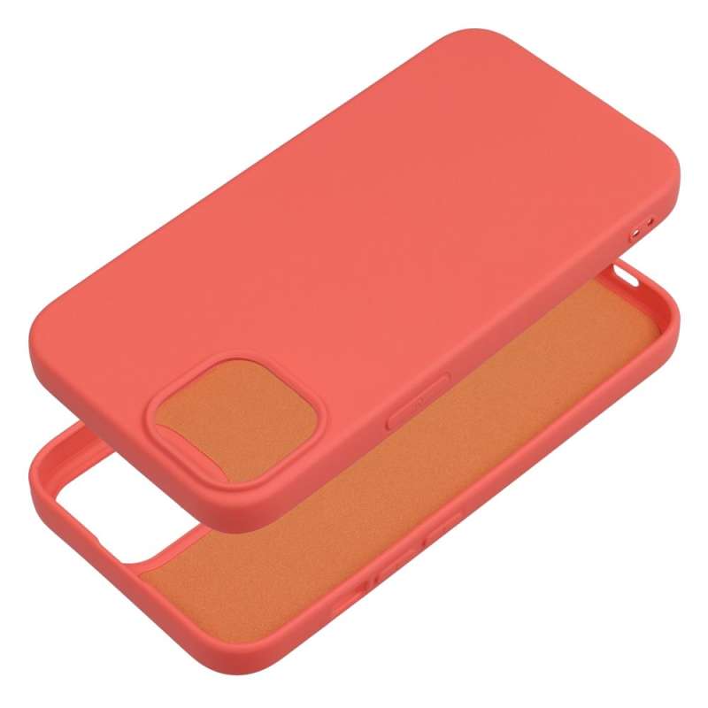 SPOTT-GR Silicone Matte - Θήκη Σιλικόνης Ματ για Apple iPhone 14 - Πορτοκαλί