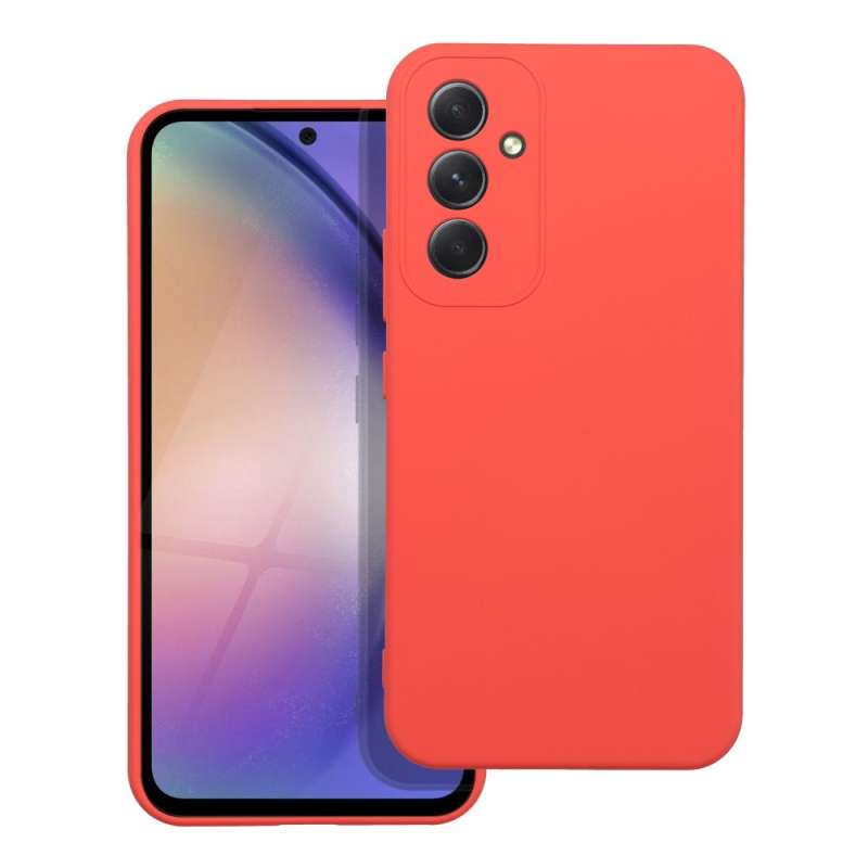 SPOTT-GR Silicone Matte - Θήκη Σιλικόνης Ματ για Samsung Galaxy A54 5G - Πορτοκαλί