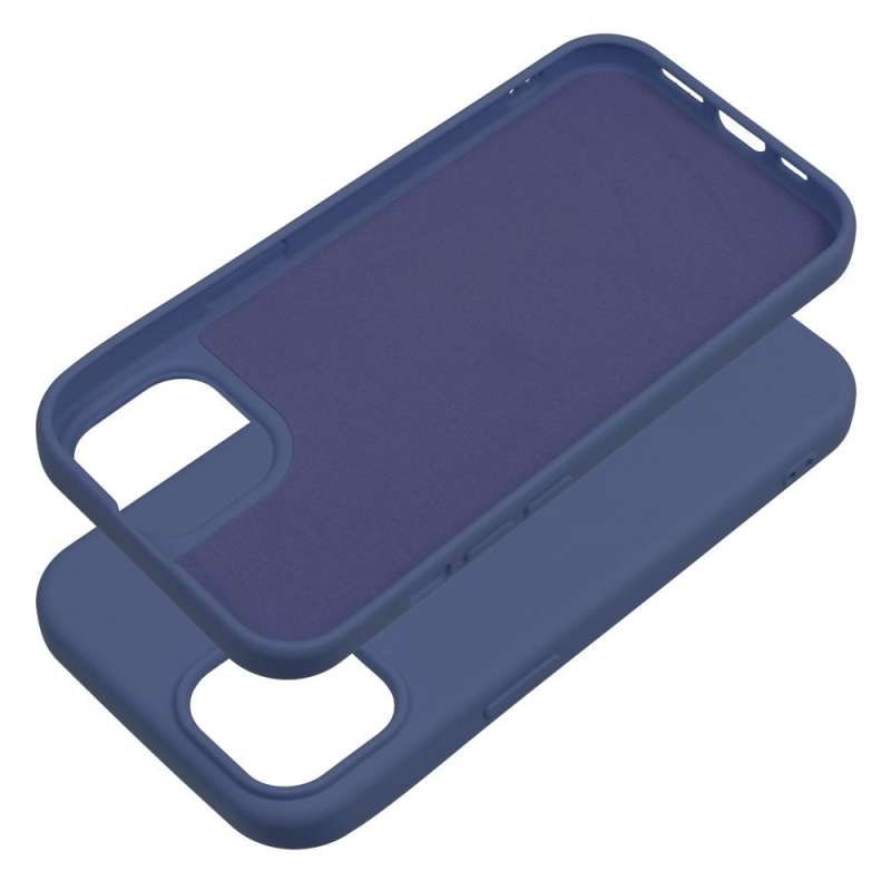 SPOTT-GR Silicone Matte - Θήκη Σιλικόνης Ματ για Apple iPhone 15 - Μπλε