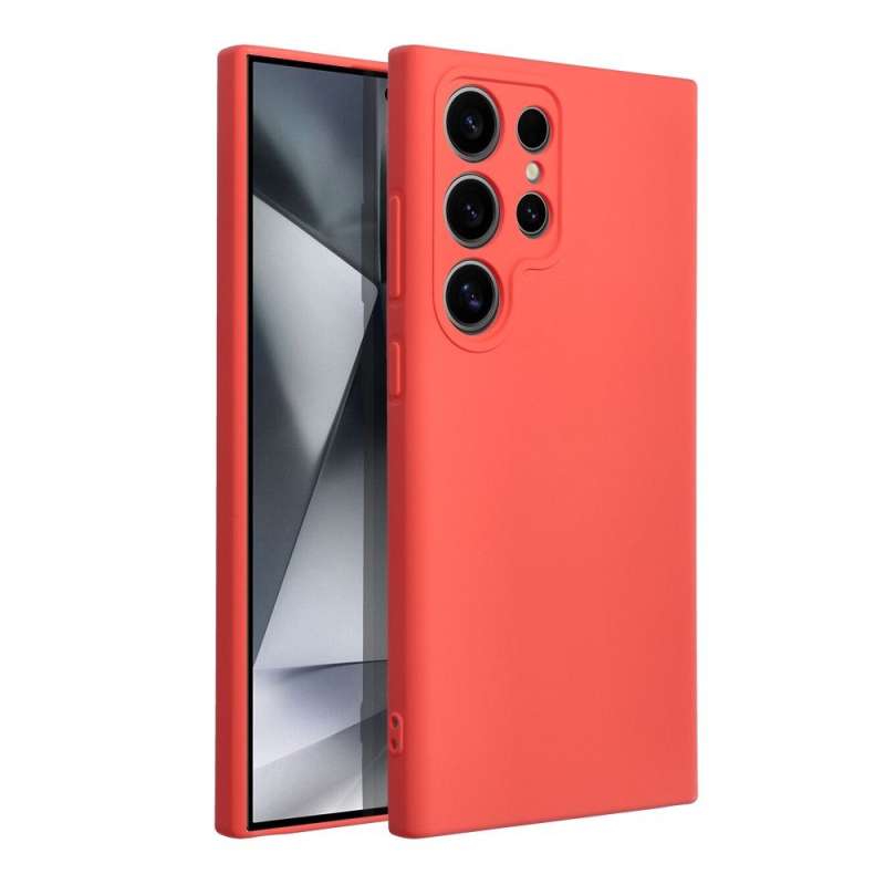 SPOTT-GR Silicone Matte - Θήκη Σιλικόνης Ματ για Samsung Galaxy S24 Ultra - Πορτοκαλί