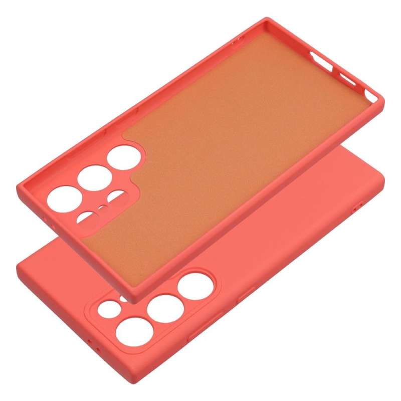 SPOTT-GR Silicone Matte - Θήκη Σιλικόνης Ματ για Samsung Galaxy S24 Ultra - Πορτοκαλί