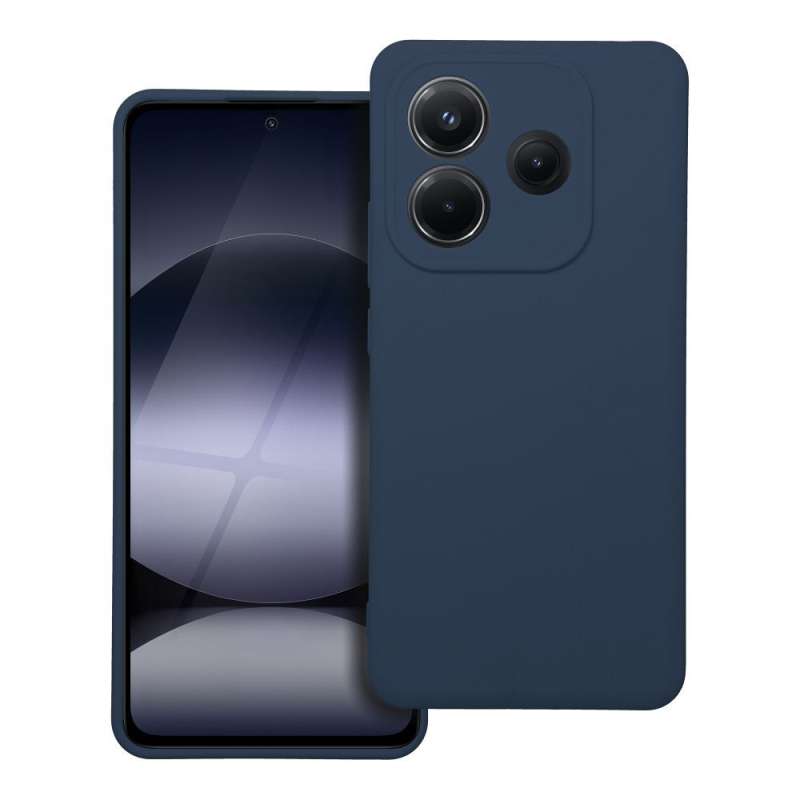SPOTT-GR Silicone Matte - Θήκη Σιλικόνης Ματ για Xiaomi Redmi Note 14 5G - Μπλε