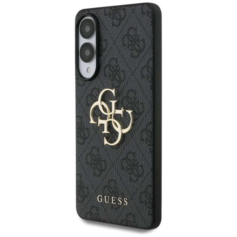 SPOTT-GR GUESS - Δερμάτινη Θήκη για Samsung Galaxy S25 Edge (Big 4G Logo Classic) - Μαύρη