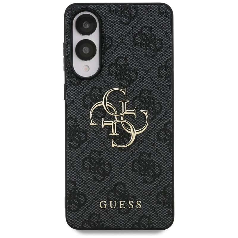 SPOTT-GR GUESS - Δερμάτινη Θήκη για Samsung Galaxy S25 Edge (Big 4G Logo Classic) - Μαύρη