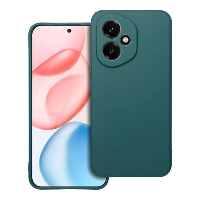 SPOTT-GR Matte Case - Θήκη Σιλικόνης Ματ για Honor 400 5G - Πράσινη