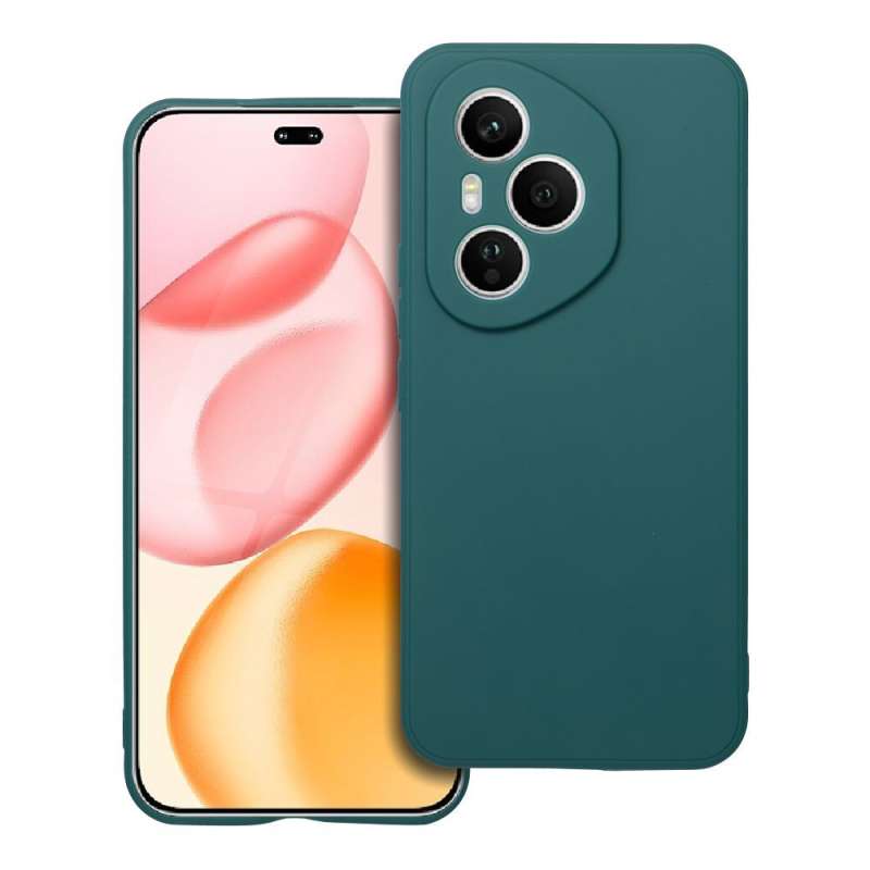 SPOTT-GR Matte Case - Θήκη Σιλικόνης Ματ για Honor 400 Pro - Πράσινη