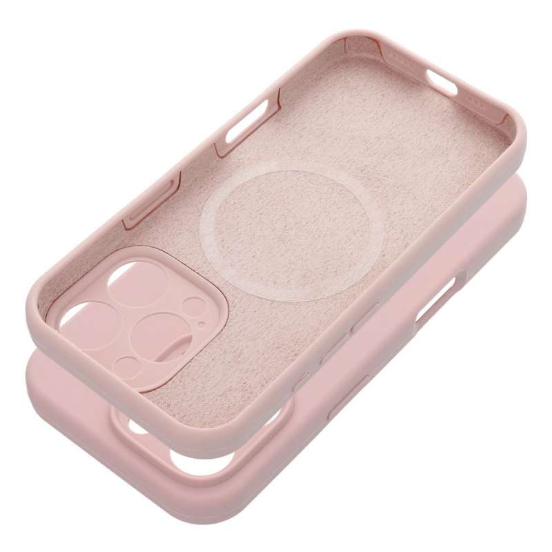 SPOTT-GR Silicone 2mm - Λεπτή Θήκη Σιλικόνης 2mm για Apple iPhone 16 Plus με Υποστήριξη MagSafe - Ροζ
