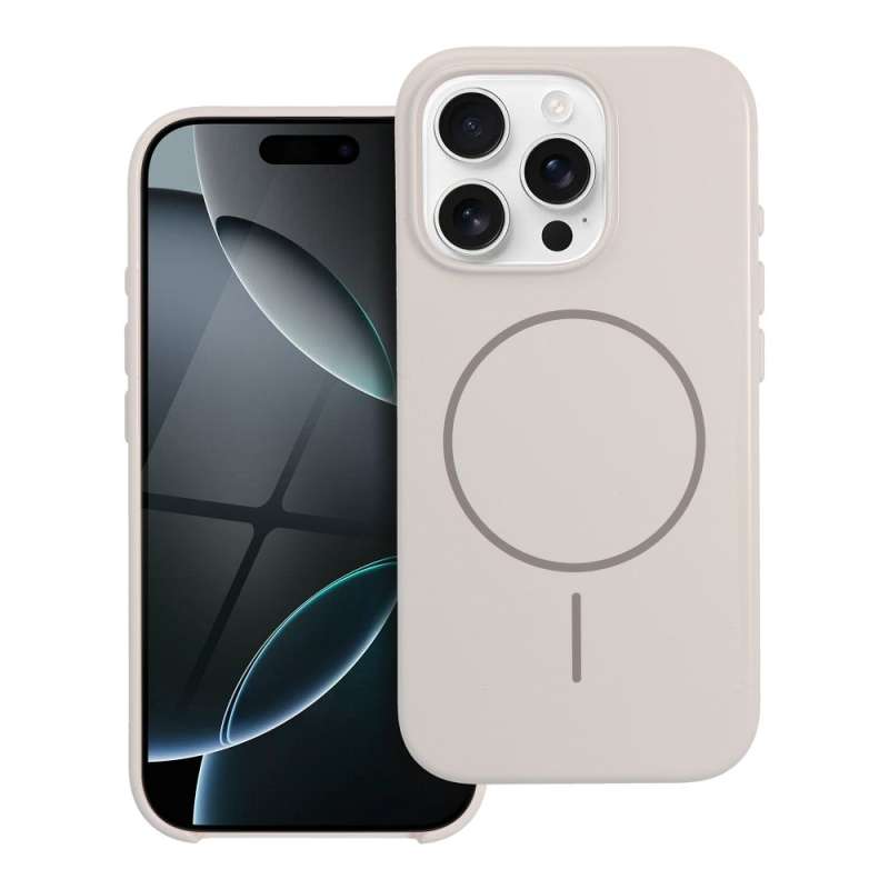 SPOTT-GR Glossy Mag Case - Πλαστική Θήκη με Υποστήριξη MagSafe για Apple iPhone 17 Pro Max - Άσπρη