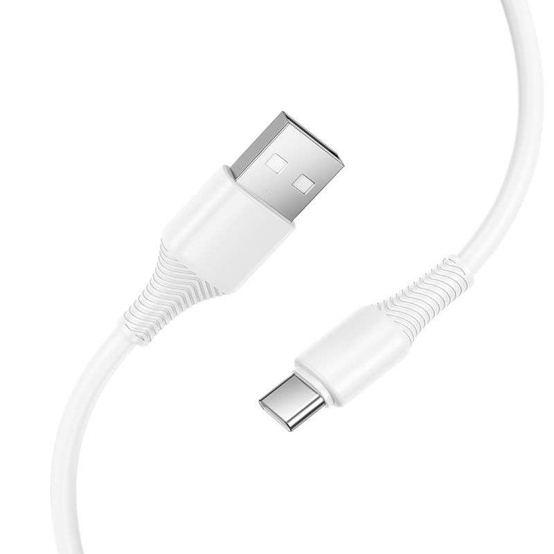 SPOTT-GR Hoco X120 - Καλώδιο USB-A σε Type-C 3A 1m - Άσπρο