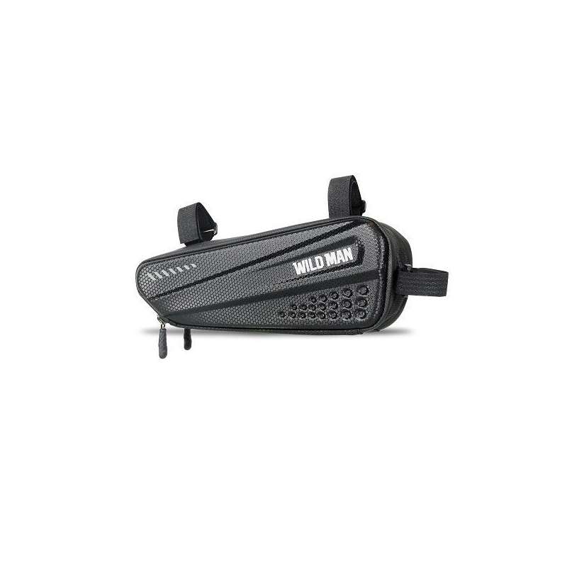 SPOTT-GR Wildman E4 - Αδιάβροχο Τσαντάκι Σκελετού Ποδηλάτου Χωρητικότητας 1.2L σε Μαύρο Χρώμα