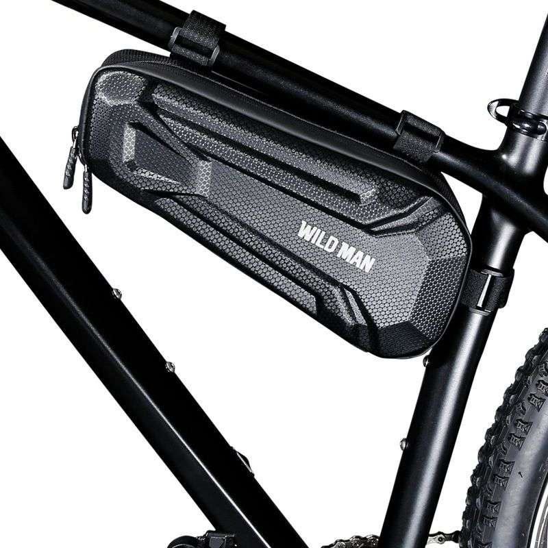 SPOTT-GR Wildman XT9 - Αδιάβροχο Τσαντάκι Σκελετού Ποδηλάτου Χωρητικότητας 1.8L σε Μαύρο Χρώμα