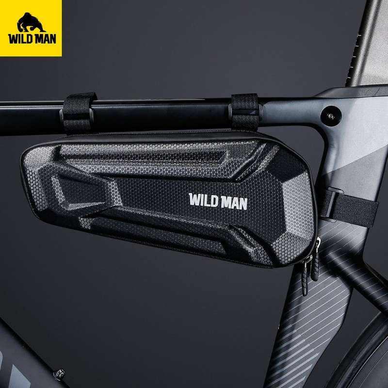 SPOTT-GR Wildman XT9 - Αδιάβροχο Τσαντάκι Σκελετού Ποδηλάτου Χωρητικότητας 1.8L σε Μαύρο Χρώμα