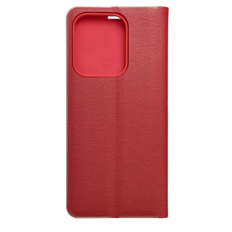 SPOTT-GR Luna Book Cover - Θήκη Πορτοφόλι για Xiaomi Redmi 15C - Κόκκινη