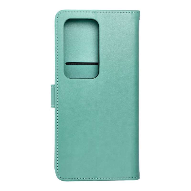 SPOTT-GR Mezzo Book Case - Θήκη Πορτοφόλι για Xiaomi Redmi 15 (Σχέδιο Flower) σε Πράσινο Xρώμα