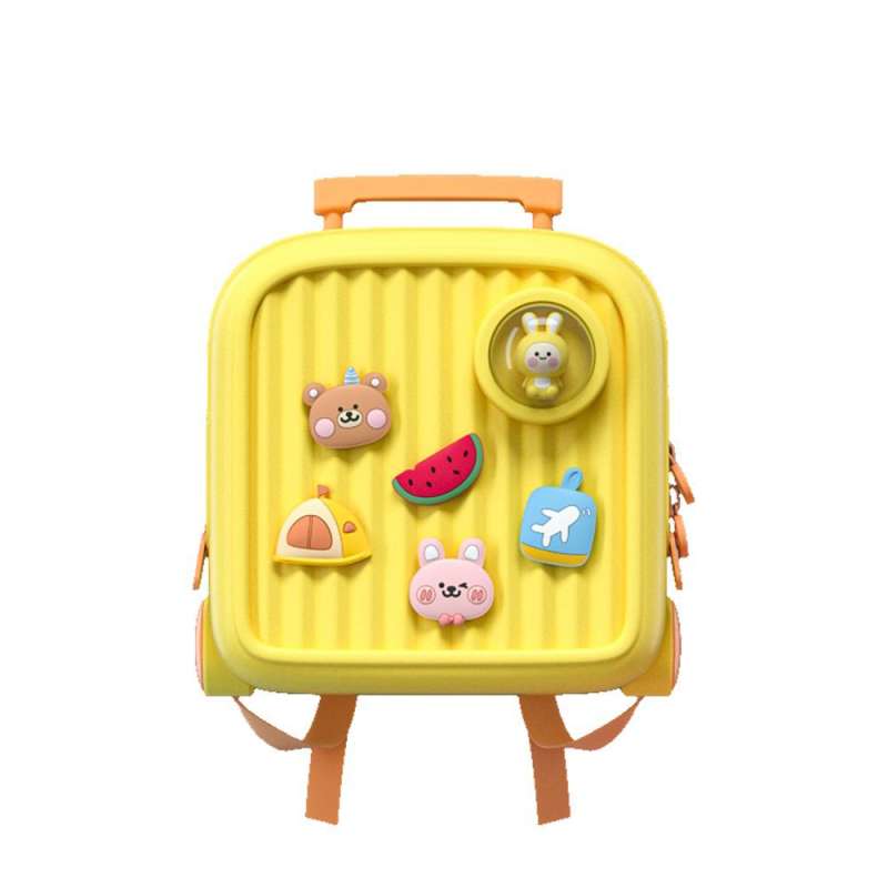 SPOTT-GR Picocici K33 - Παιδική Τσάντα με Σχεδιάκια - Κίτρινη