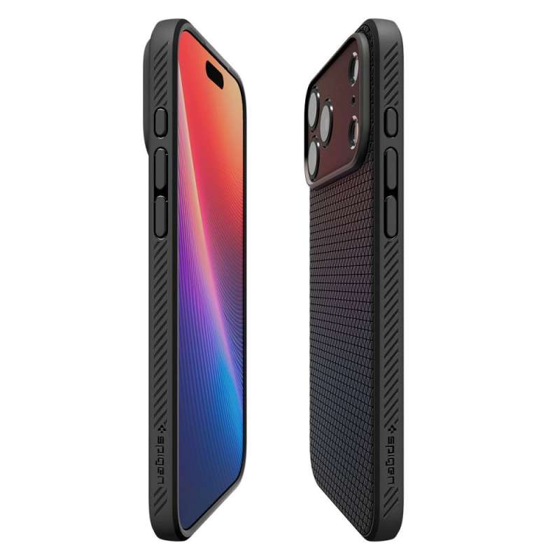 SPOTT-GR Spigen Liquid Air - Ανθεκτική Θήκη για για Apple iPhone 17 Pro Max - Μαύρη