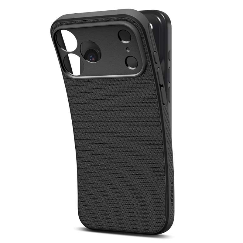 SPOTT-GR Spigen Liquid Air - Ανθεκτική Θήκη για για Apple iPhone 17 Pro Max - Μαύρη