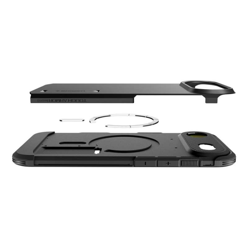 SPOTT-GR Spigen Tough Armor - Θήκη MAG με Υποστήριξη MagSafe για Apple iPhone 17 Air - Μαύρη