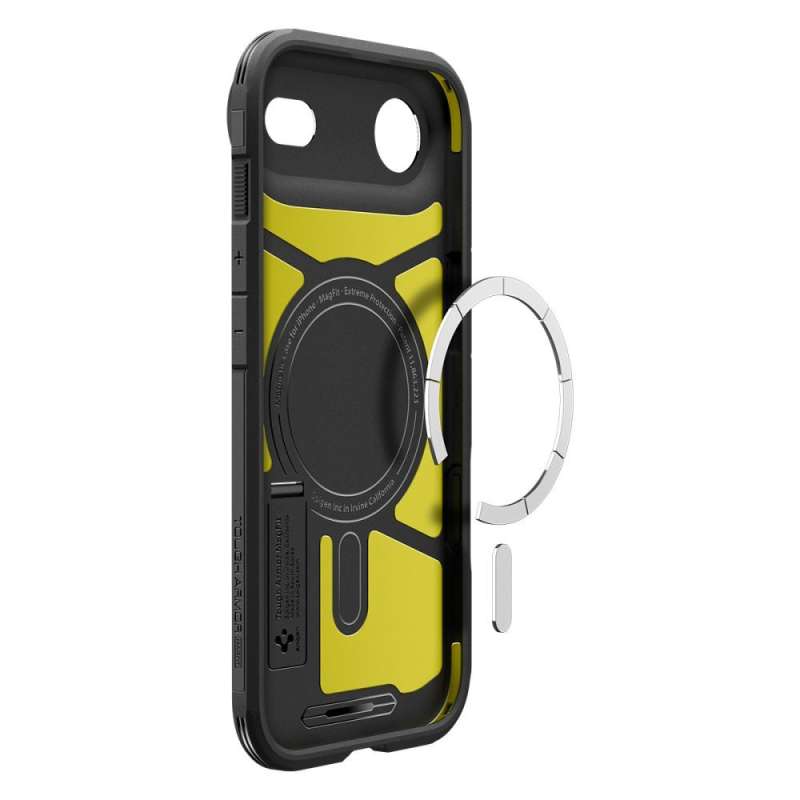 SPOTT-GR Spigen Tough Armor - Θήκη MAG με Υποστήριξη MagSafe για Apple iPhone 17 Air - Μαύρη