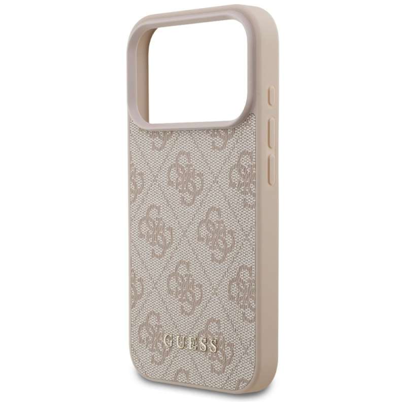 SPOTT-GR GUESS - Θήκη για Apple iPhone 17 Pro (PU 4G Classic) - Ροζ