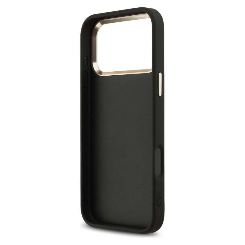 SPOTT-GR GUESS - Θήκη για Apple iPhone 17 Pro Max (PU W/ Big 4G Classic Logo) - Χρυσή - Μαύρη