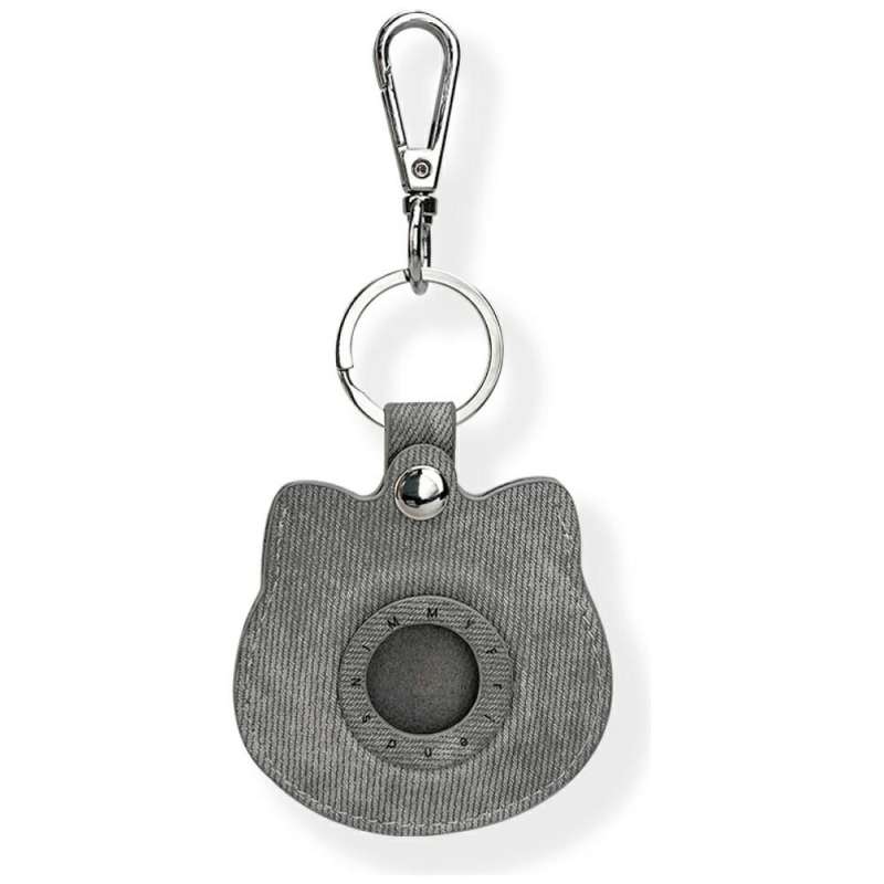 SPOTT-GR Nimmy Tracker Big Eyed Pet 2.0 (Cat) - Θήκη για Airtag σε Γκρι Xρώμα