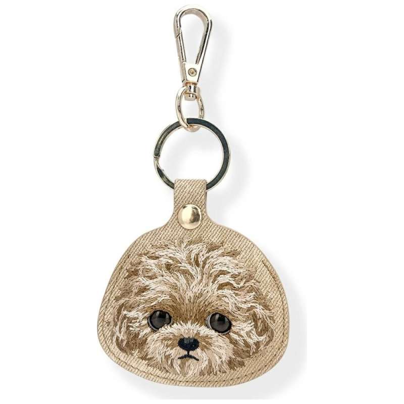 SPOTT-GR Nimmy Tracker Big Eyed Pet 2.0 (Dog)  - Θήκη για Airtag σε Καφέ Χρώμα