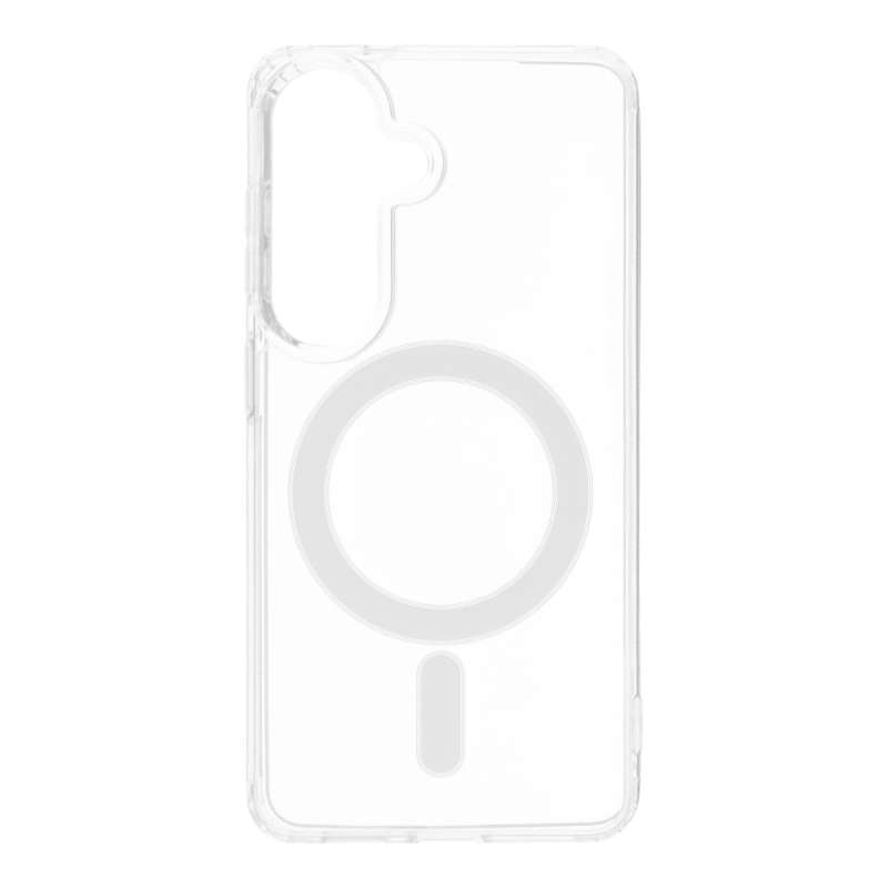 SPOTT-GR Clear Mag Cover - Διάφανη Θήκη Σιλικόνης με Υποστήριξη MagSafe για Samsung Galaxy S26 Pro