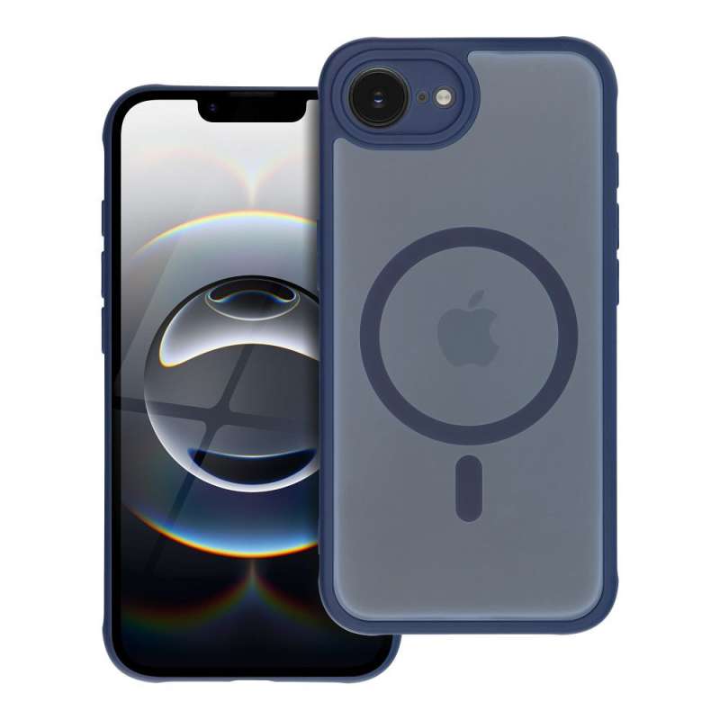 SPOTT-GR Full Matte Mag Case - Θήκη με Υποστήριξη MagSafe για Apple iPhone 16 σε Μπλε Χρώμα