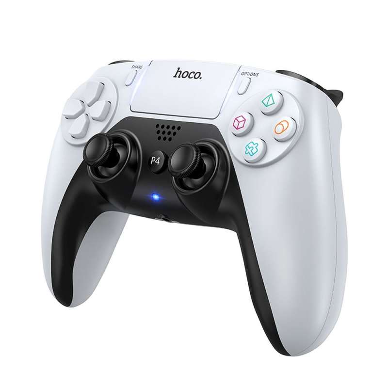 SPOTT-GR Hoco GA1 - Ασύρματο Χειριστήριο Συμβατό με PS4 / PS5 / PC - Άσπρο