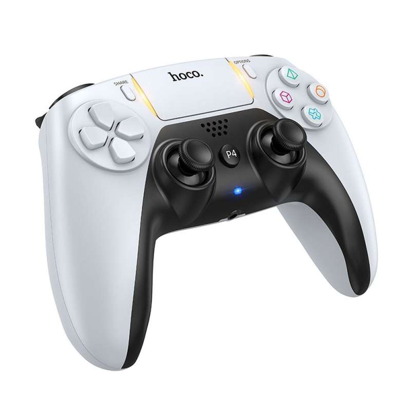 SPOTT-GR Hoco GA1 - Ασύρματο Χειριστήριο Συμβατό με PS4 / PS5 / PC - Άσπρο