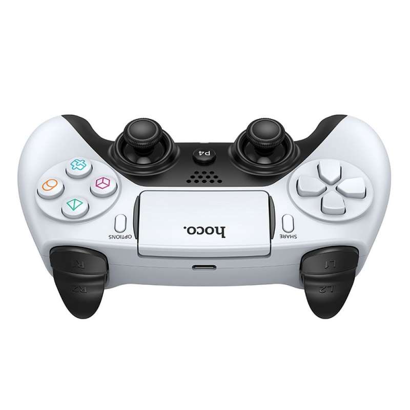 SPOTT-GR Hoco GA1 - Ασύρματο Χειριστήριο Συμβατό με PS4 / PS5 / PC - Άσπρο