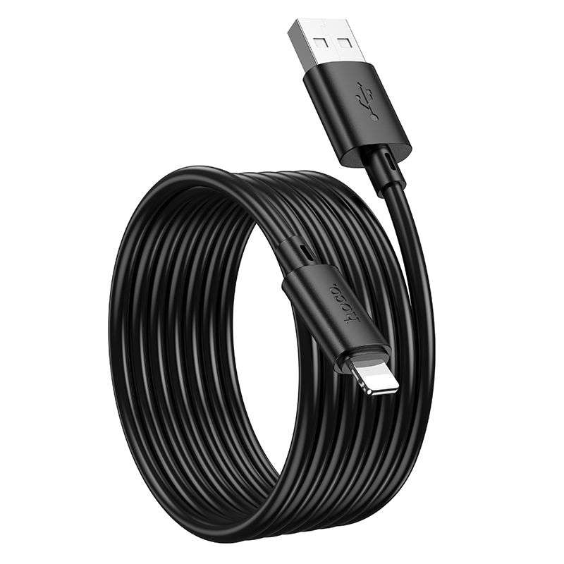 SPOTT-GR Hoco X88 - Καλώδιο USB-A σε Lightning 2.4A 2m - Μαύρο
