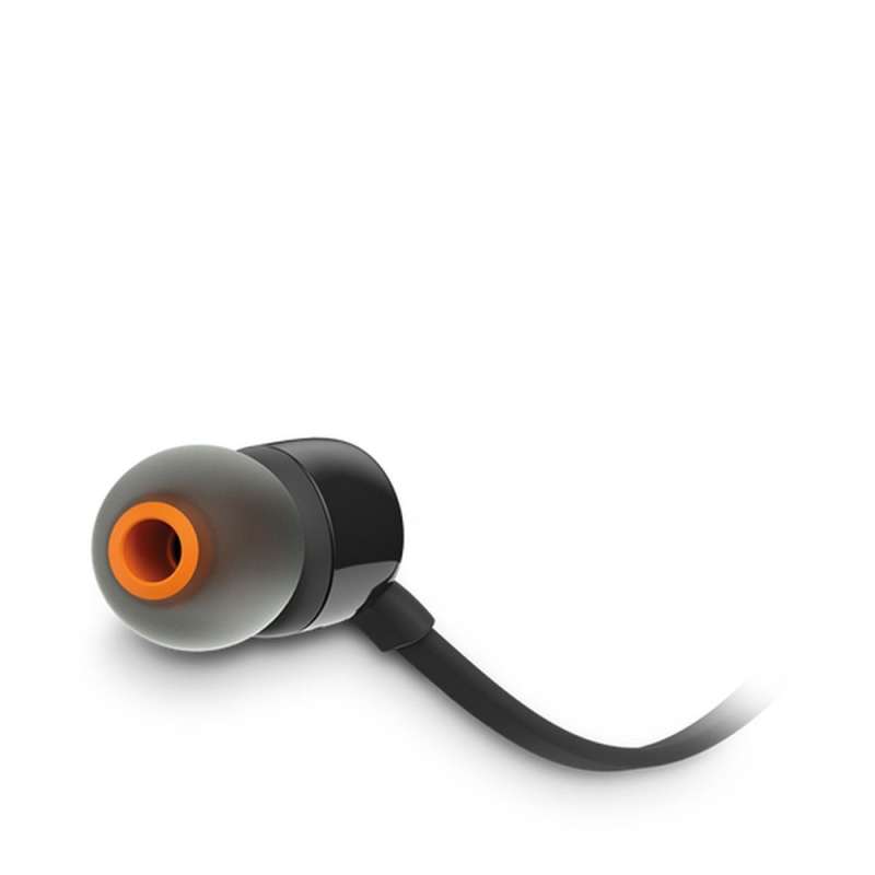 SPOTT-GR JBL T110 - Ενσύρματα In-Ear Ακουστικά με Καρφί 3.5mm σε Μαύρο Χρώμα