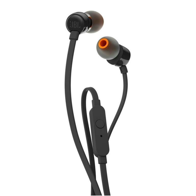 SPOTT-GR JBL T110 - Ενσύρματα In-Ear Ακουστικά με Καρφί 3.5mm σε Μαύρο Χρώμα