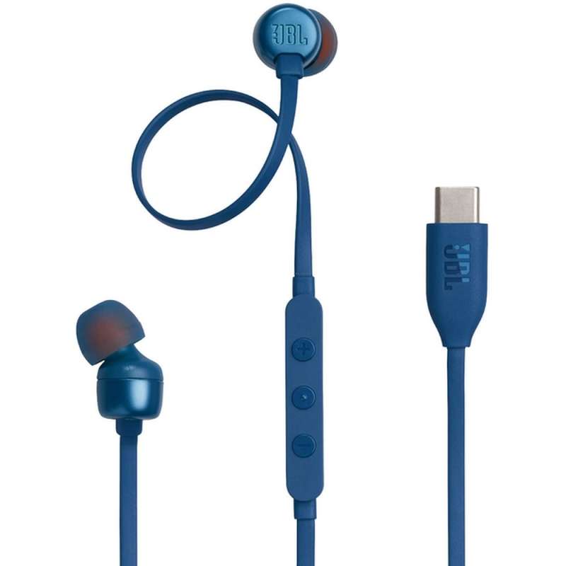 SPOTT-GR JBL Tune 310C - Ενσύρματα Ακουστικά με Υποδοχή Type-C - Μπλε